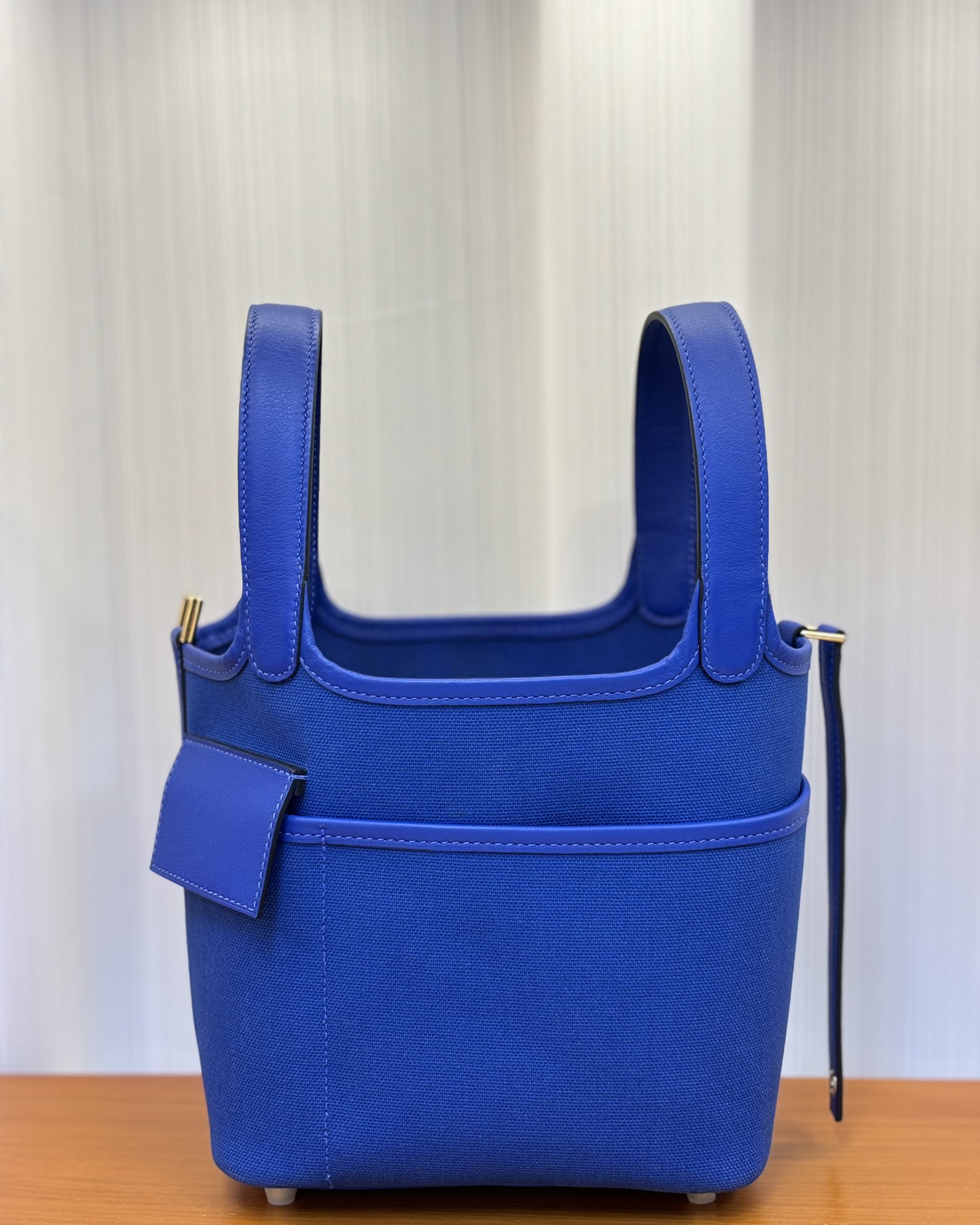 Hermes Picotin Lock 18 Pocket Bag In Blue